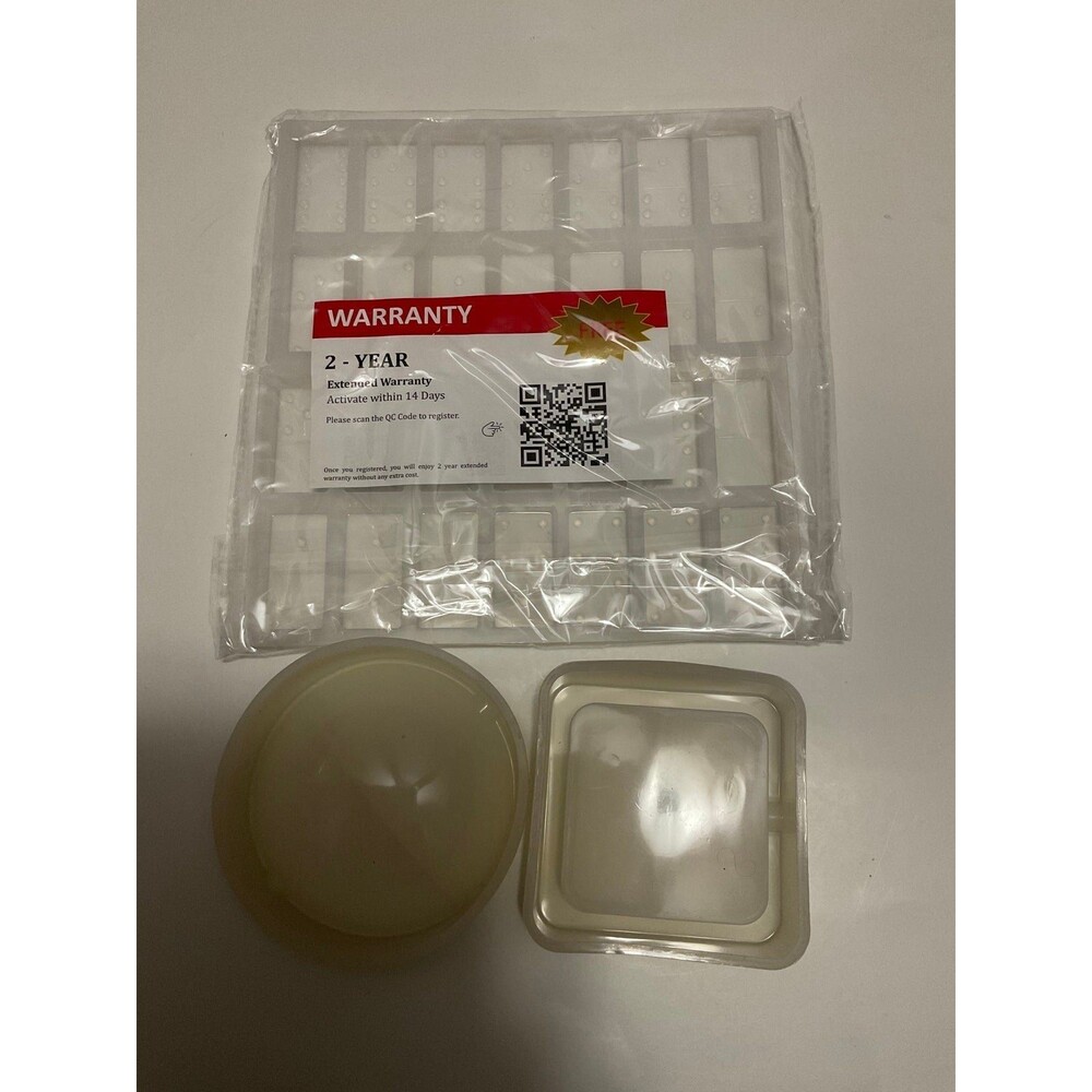 Resin molds 2 pk domino and square circle brand new